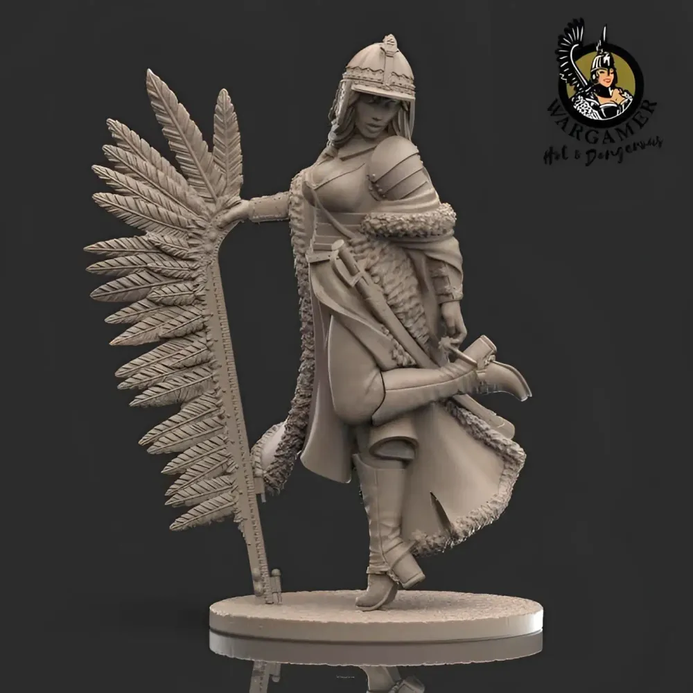54 mm Olenka Winged Hussar