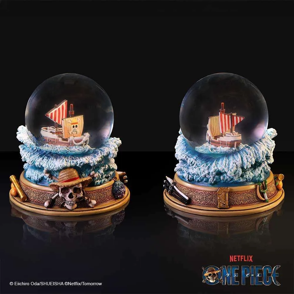 One Piece Going Merry Snöglob Brushed Nickel
