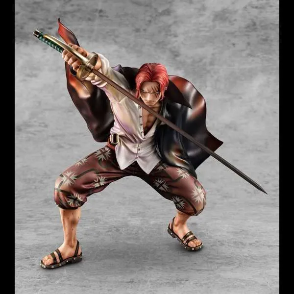 One Piece Pop Staty Ruby Haired Shanks 1/8 Skala