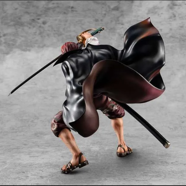 One Piece Pop Staty Ruby Haired Shanks 1/8 Skala