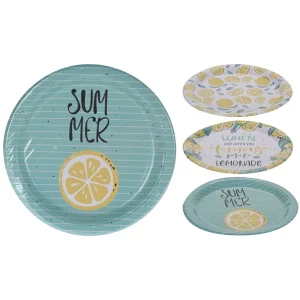 Papptallrik 10st | Citron