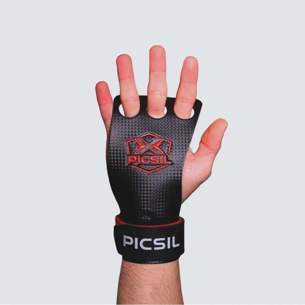 Picsil Rx Grips 3h Ruby Brushed Nickel S