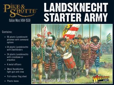 Pike & Shotte - Landsknecht Starter Army - EN Easy Installation