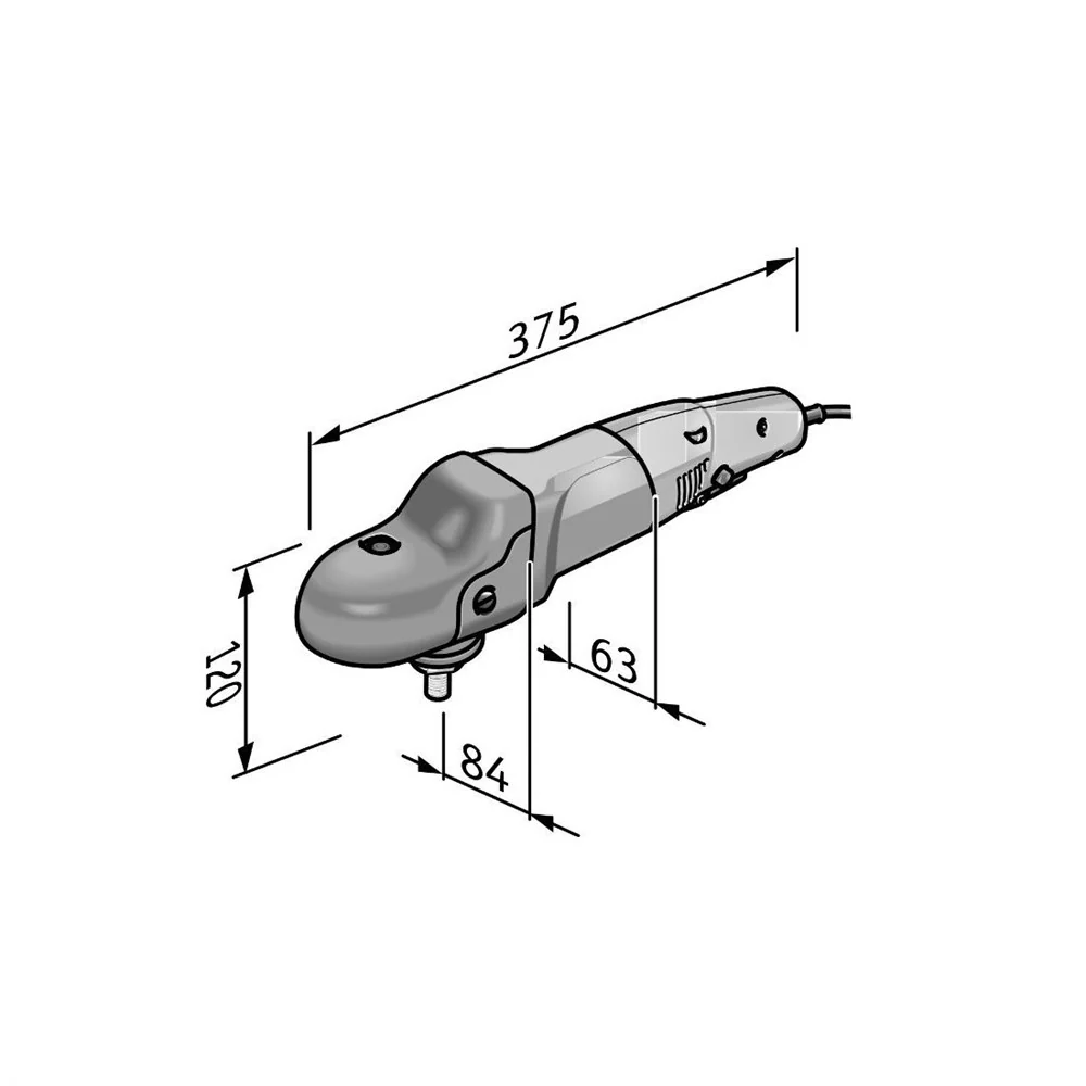 Polermaskin Flex PE14-3, Ø125 mm