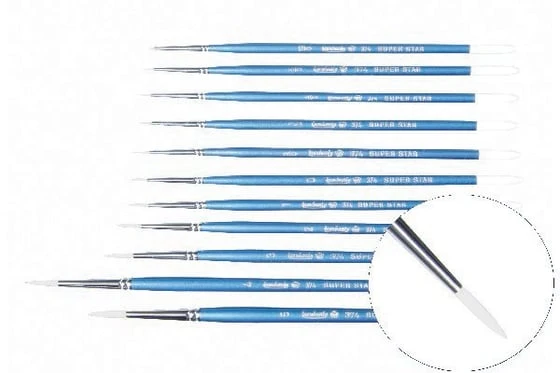 Precision Akrylborste 4