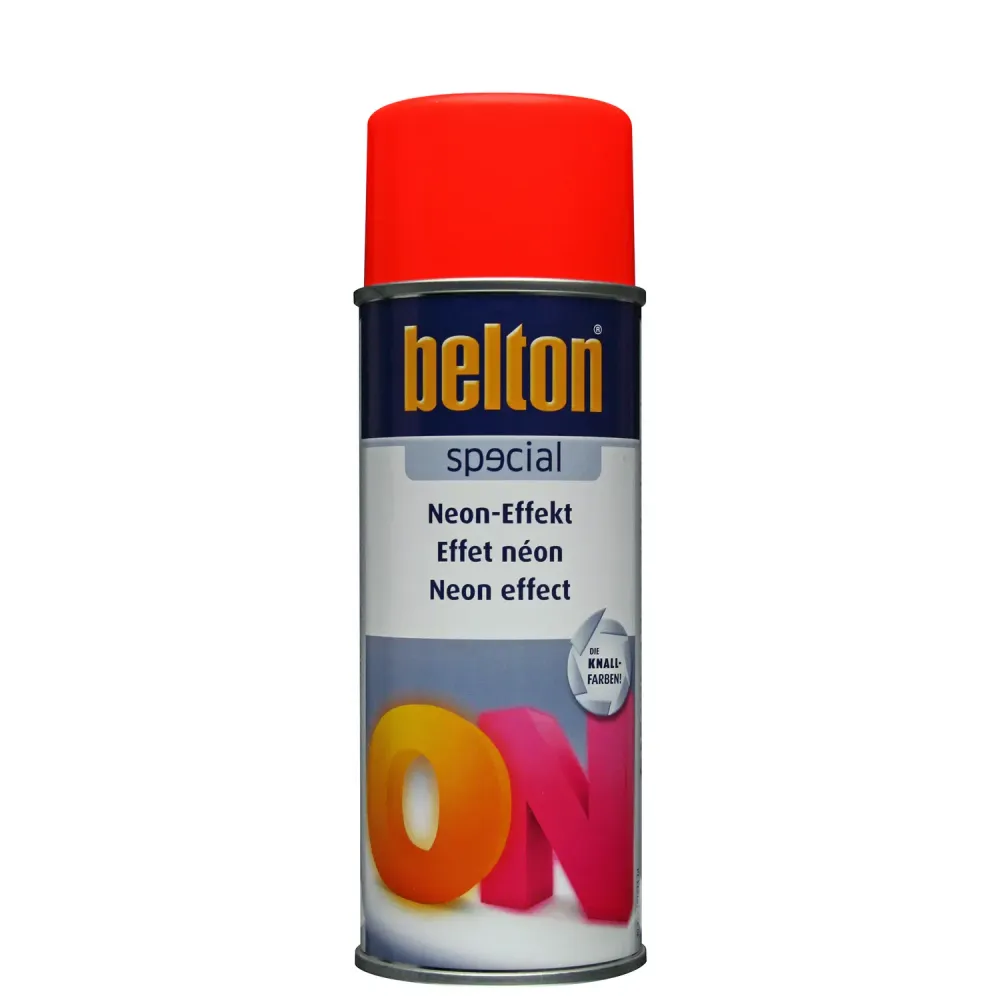 Hög Precision Belton spray Neonlack Rod