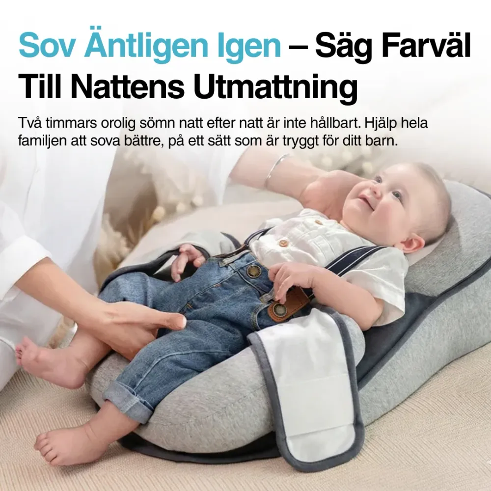 Hög Precision CalmCradle™ | För reflux, kolik & bättre sömn