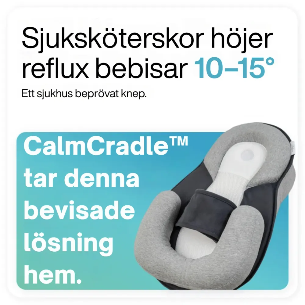 Hög Precision CalmCradle™ | För reflux, kolik & bättre sömn