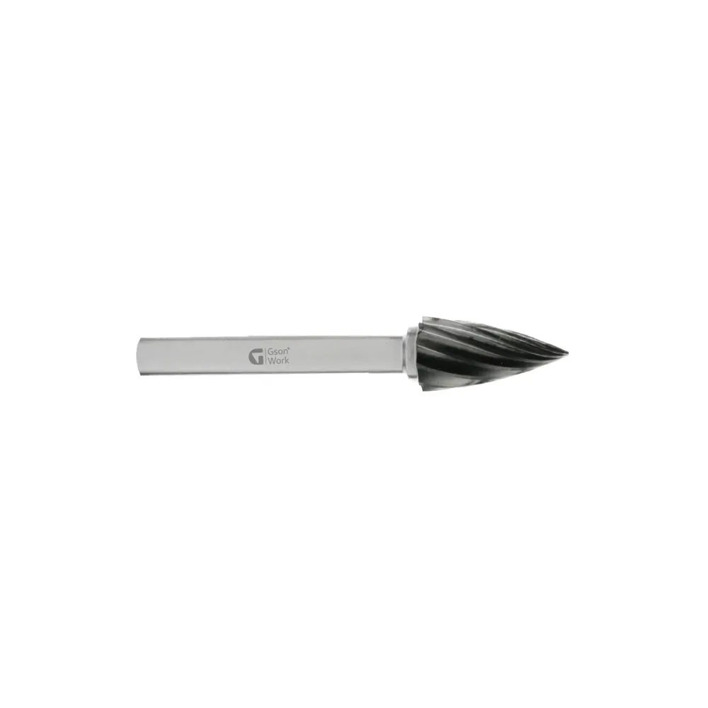 Precision Carbide Burr INOX Pointed Tree 10 x 20 x 6 mm ( G )