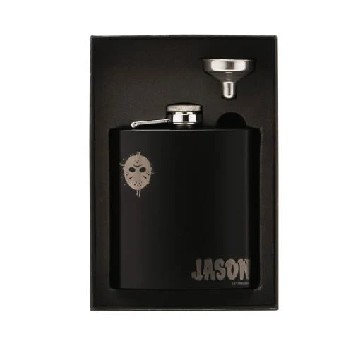Hög Precision FRIDAY 13th - Jason & Mask - Hip Flask 6oz + Funnel