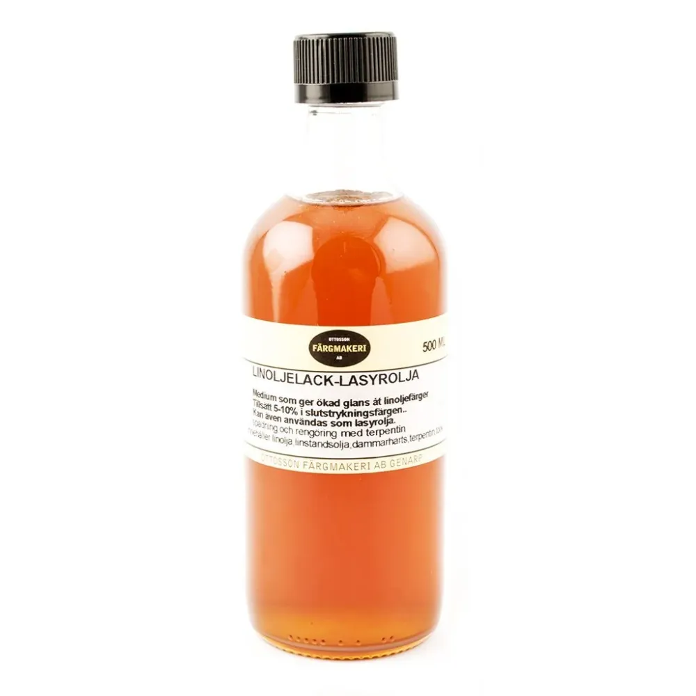 Hög Precision Linoljelack 0,5L