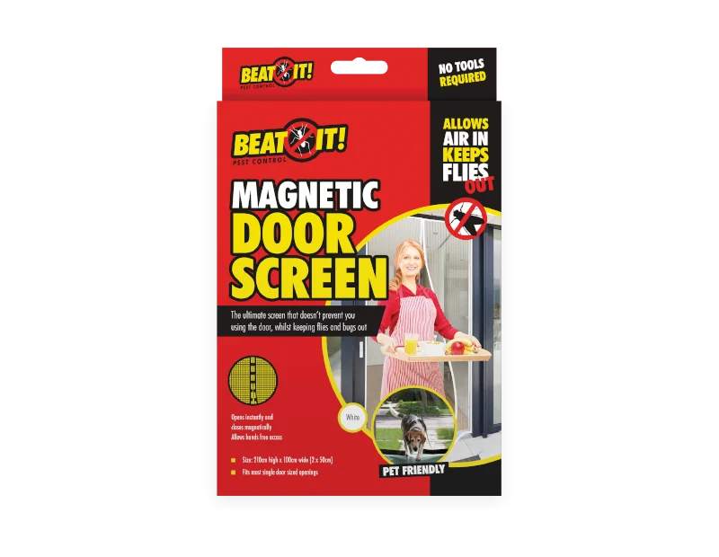 Precision Snö Magnetisk Dörrskärm