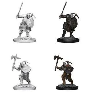Precision D&D Nolzur’s Marvelous Miniatures: Earth Genasi Male Fighter