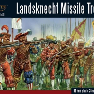 Precision Pike & Shotte - Landsknecht Missile Troops - EN
