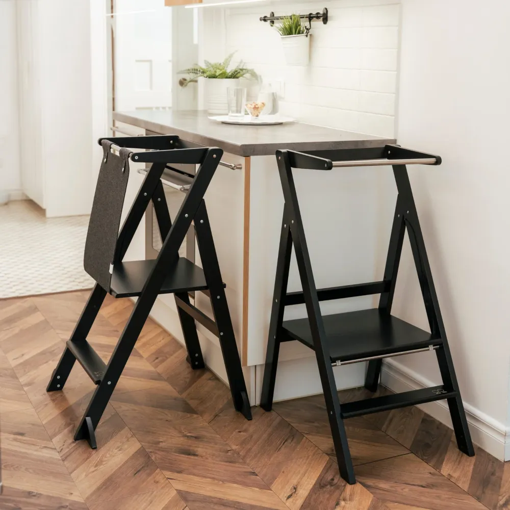 Hög Precision STEP'n'FOLD Foldable Helper Tower - White