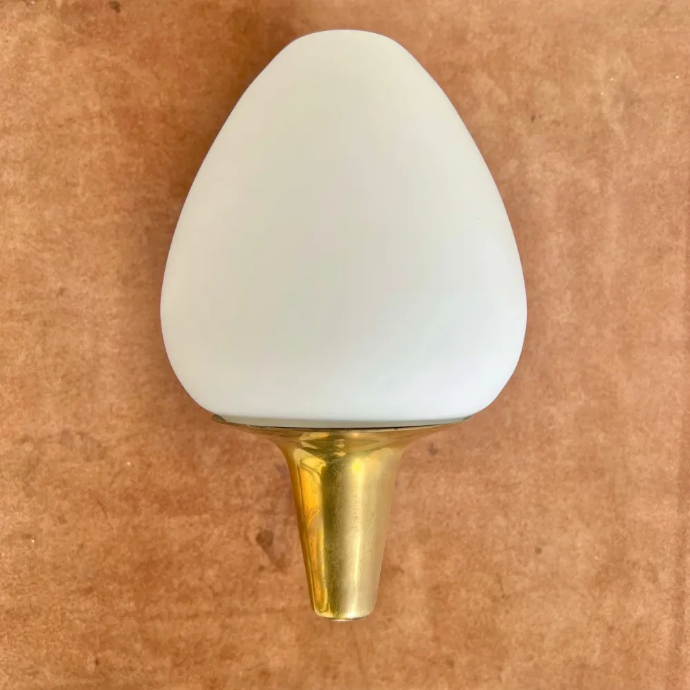 Hög Precision Wall lamp brass