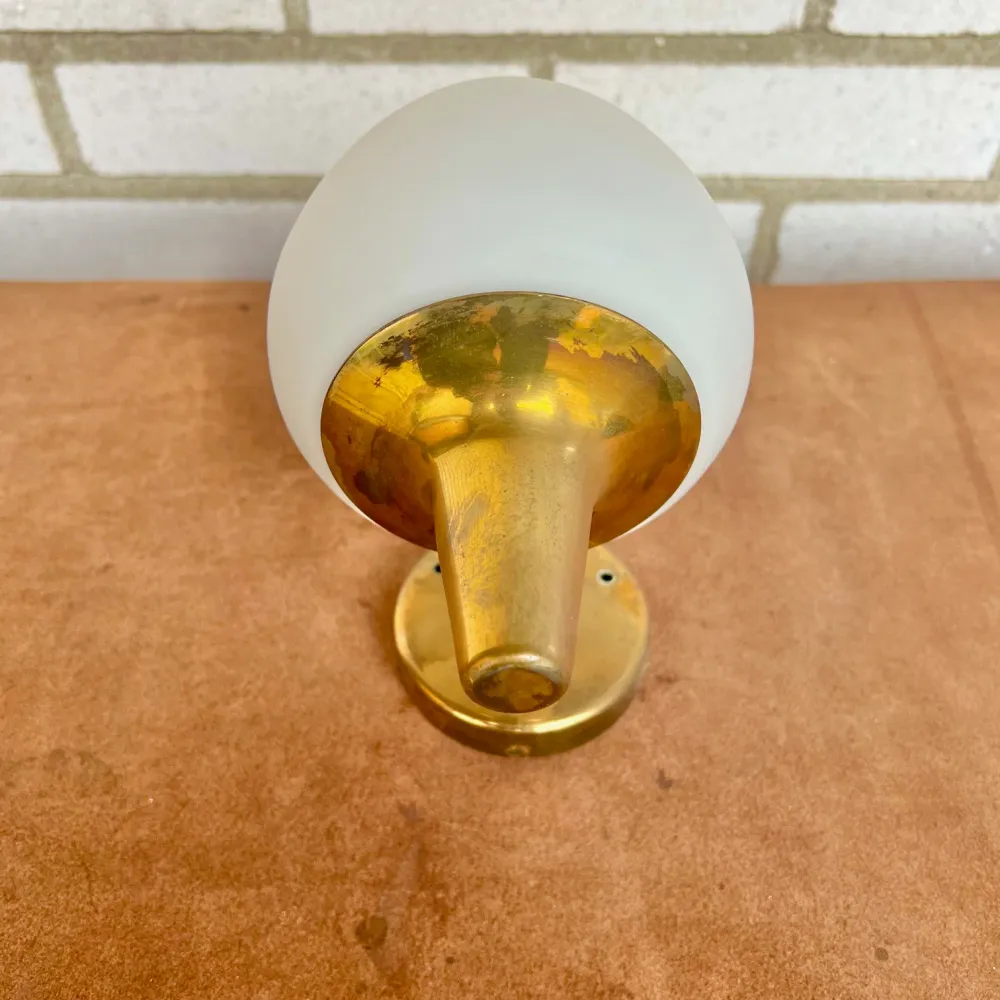 Hög Precision Wall lamp brass