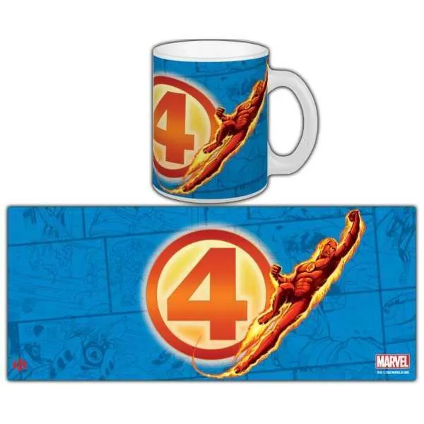 Premium Quality Fantastic Four Human Torch Mug