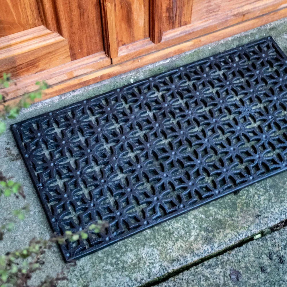 Professionell Kvalitet Fotskrapa gjutjärn rektangulär