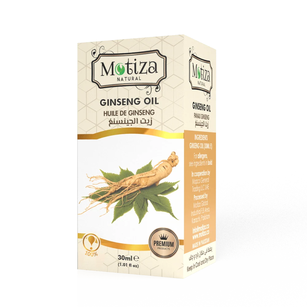 Professionell Kvalitet Motiza ginsengolja - 30 ml
