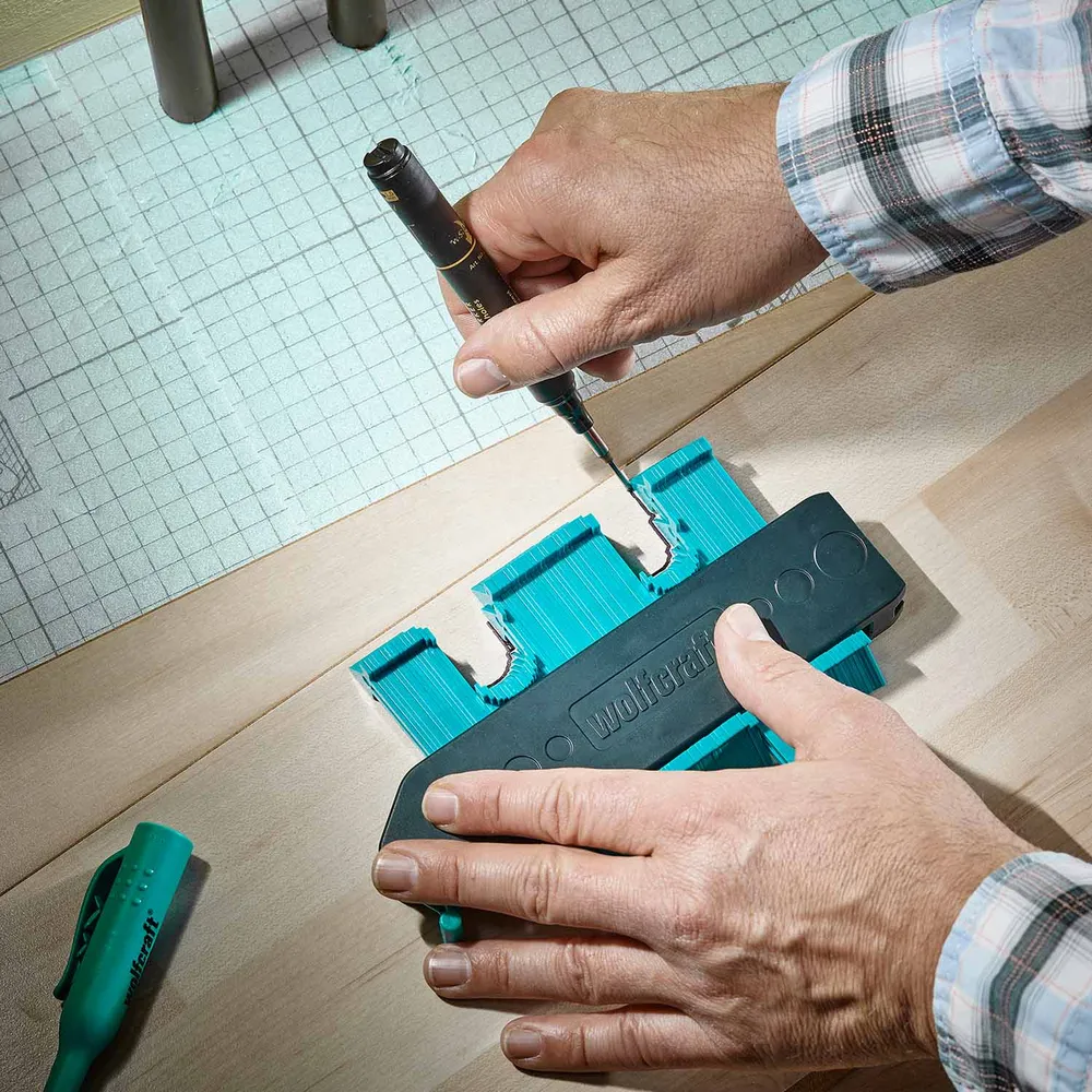 Profilmall med klämma Wolfcraft DIY Projects