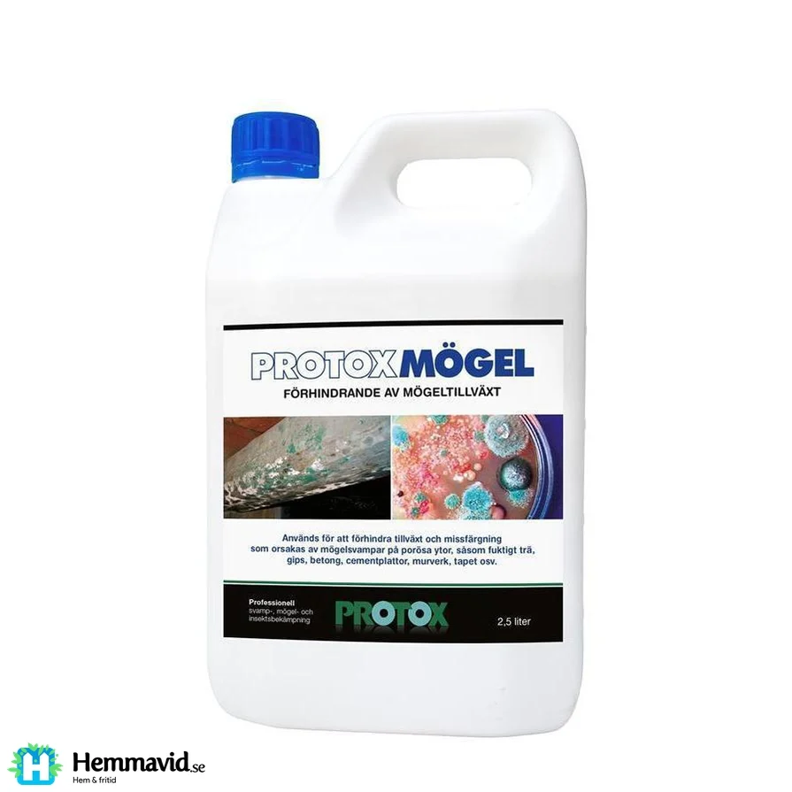 Protox Mögel - effektiv mögelbekämpning för hem och trädgård.