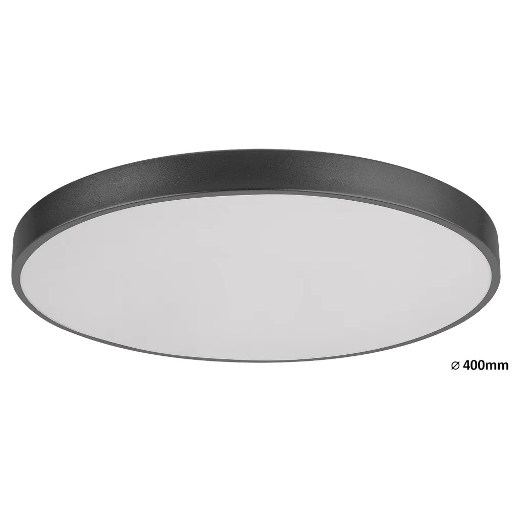 Rabalux Tesia 3314 Matte Svart 36W 40x5cm Praktisk Taklampa