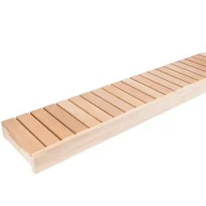 Rak lavbänk Thermory 140 mm framkant