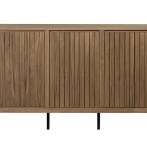 Regal Wood R67 Sideboard Ribbpanel Svart