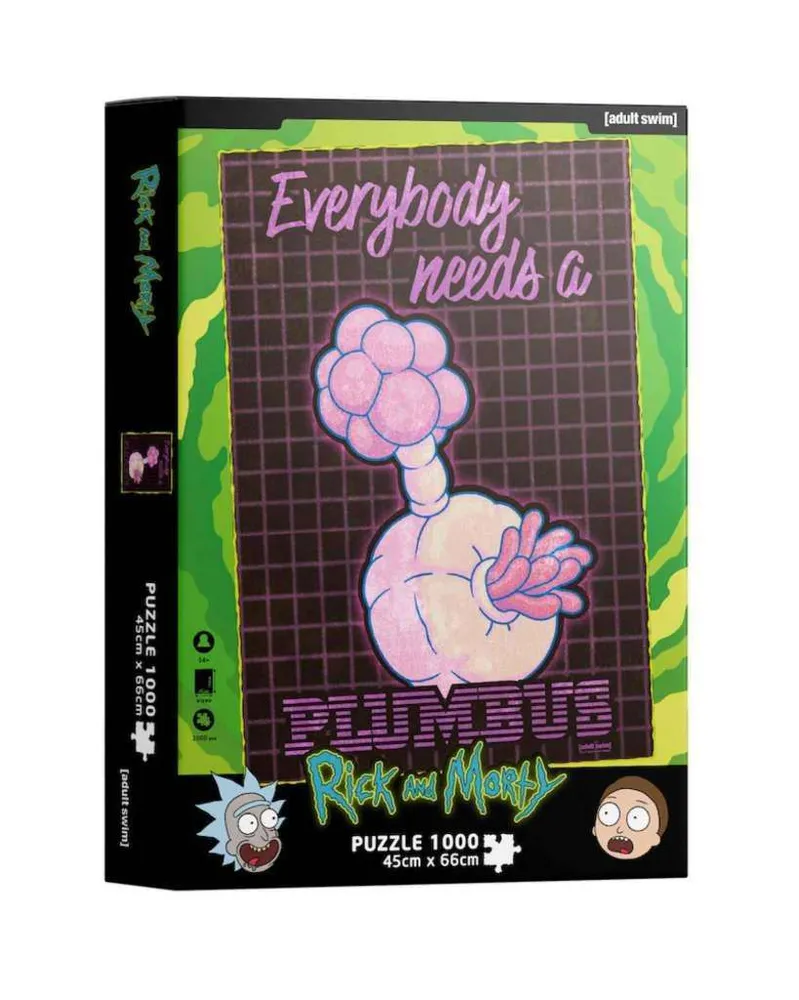 Rick and Morty Plumbus 1000 Bitars Pussel