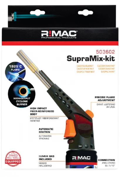 R!MAC SupraMix Brännarkit Industrial Design
