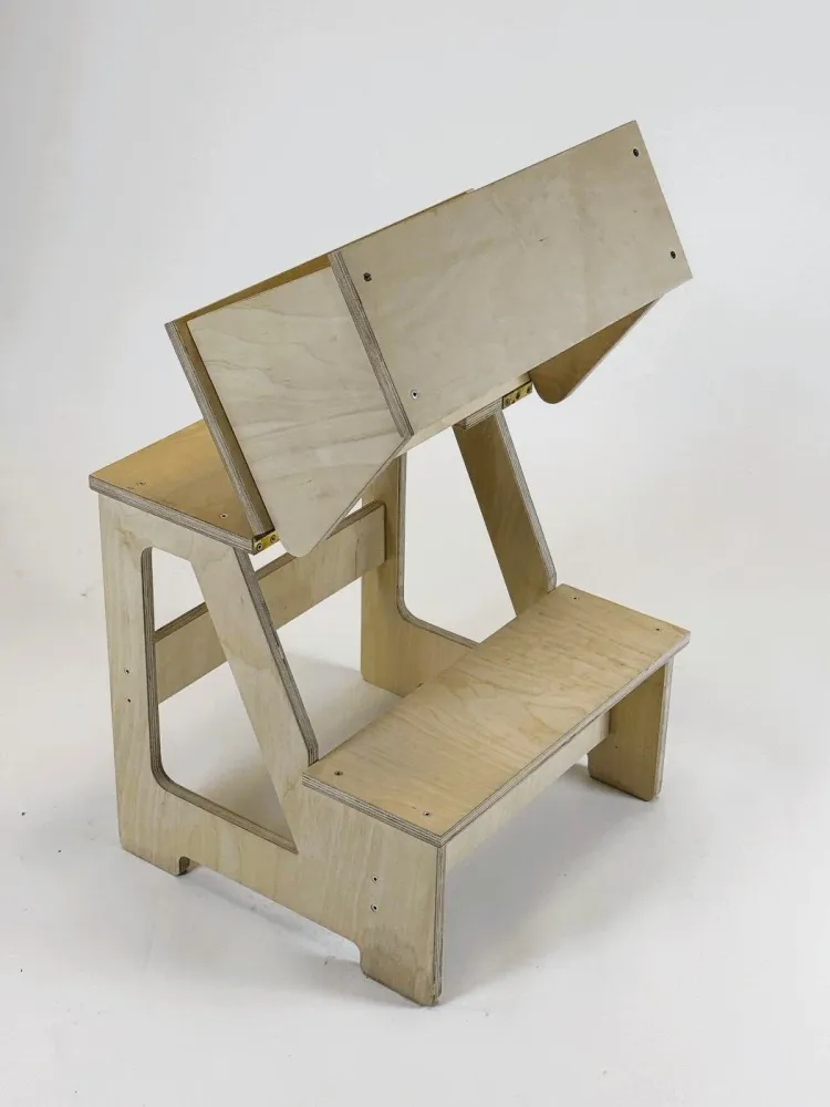 Safety Rated Folding Seat And Climbing Helper