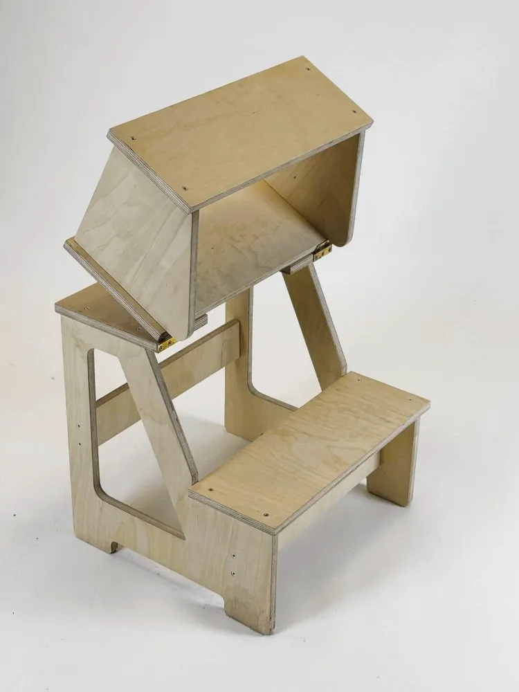 Safety Rated Folding Seat And Climbing Helper