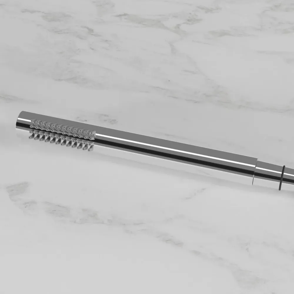 Safety Rated Handdusch Scandtap Reinforced Pleasure Svart