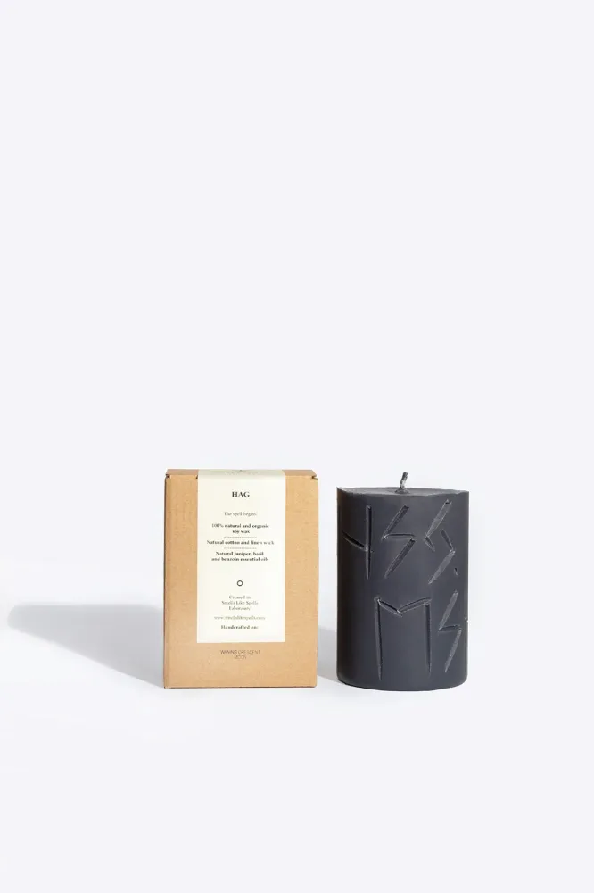 Safety Rated Rune candle HAG
