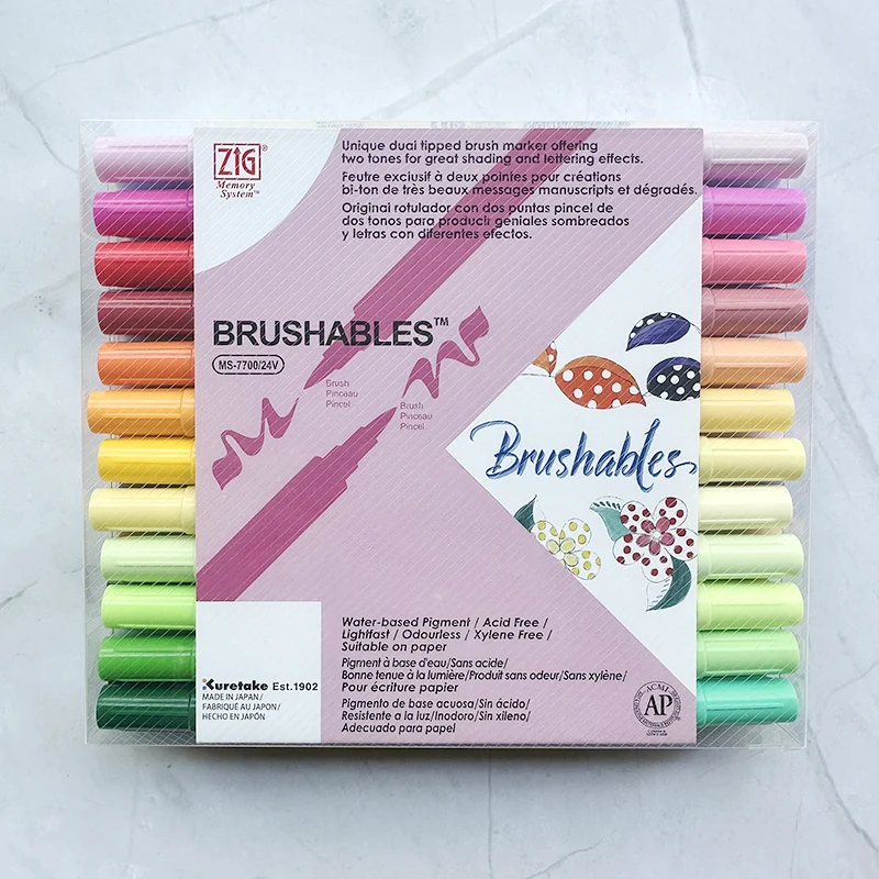 Safety Rated ZIG Kuretake Brushables
