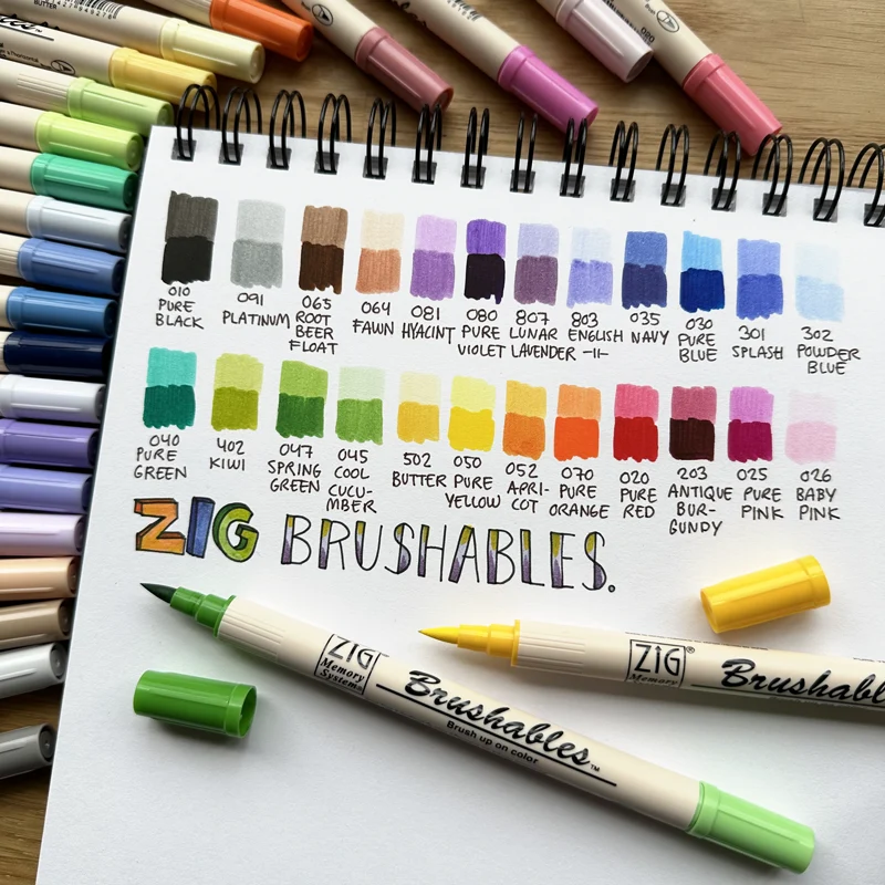 Safety Rated ZIG Kuretake Brushables