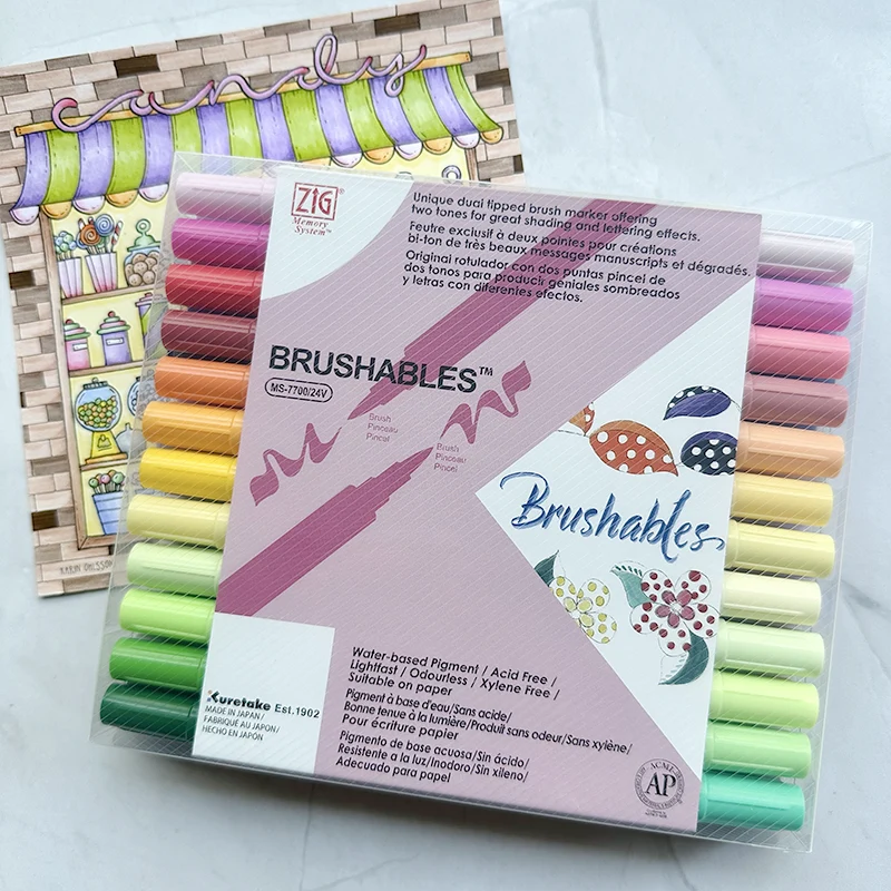 Safety Rated ZIG Kuretake Brushables