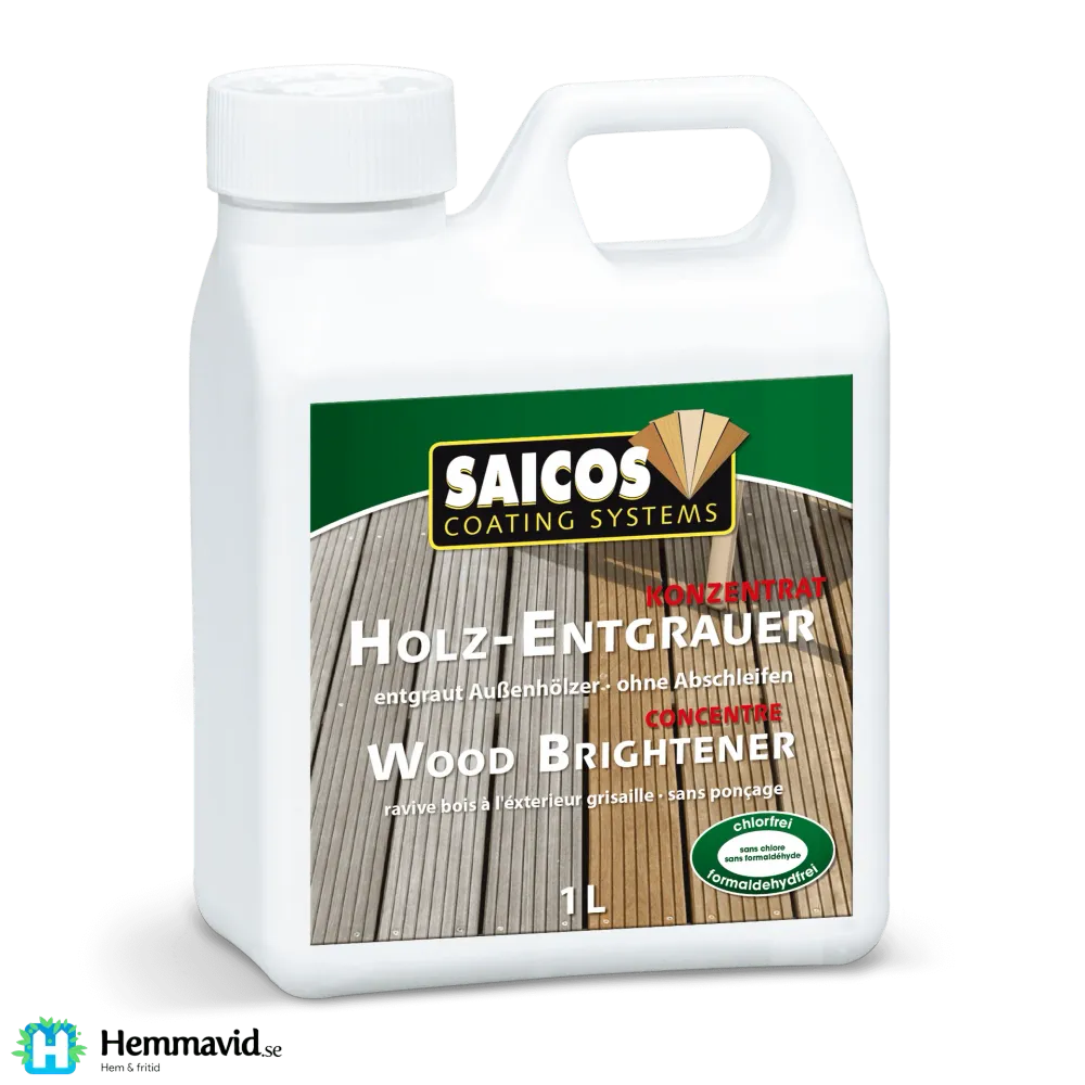 Saicos Wood Brightener 40-Piece Bit Set 1l