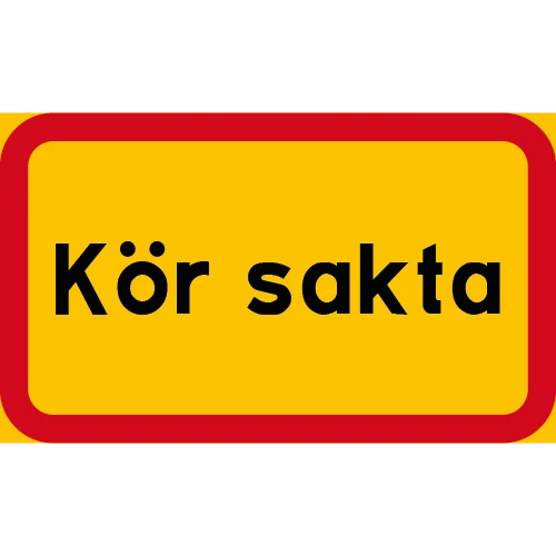 Kör sakta 500x300