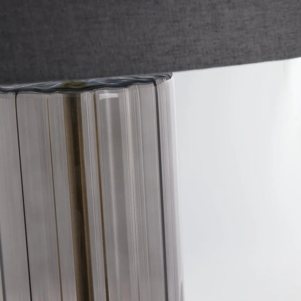 Sarille bordslampa L40XH63,5XB40 cm. mørkegrå