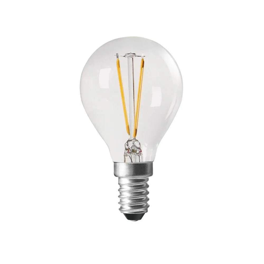 Shine LED Filament Klot Clear E14 Compatible DeWALT Batteries