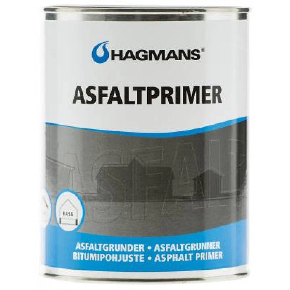 Säkerhetsgodkänd Hagmans Asfaltprimer 1l