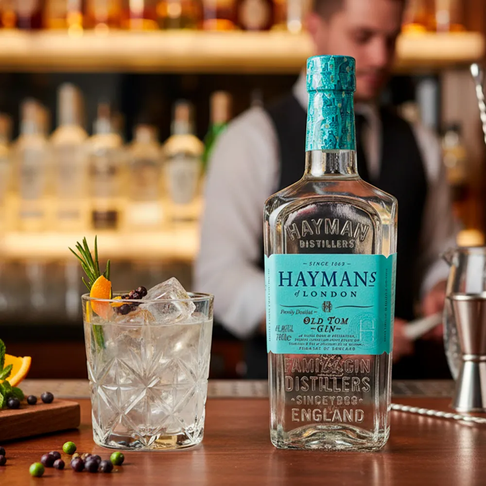 Säkerhetsgodkänd Hayman Old Tom Gin