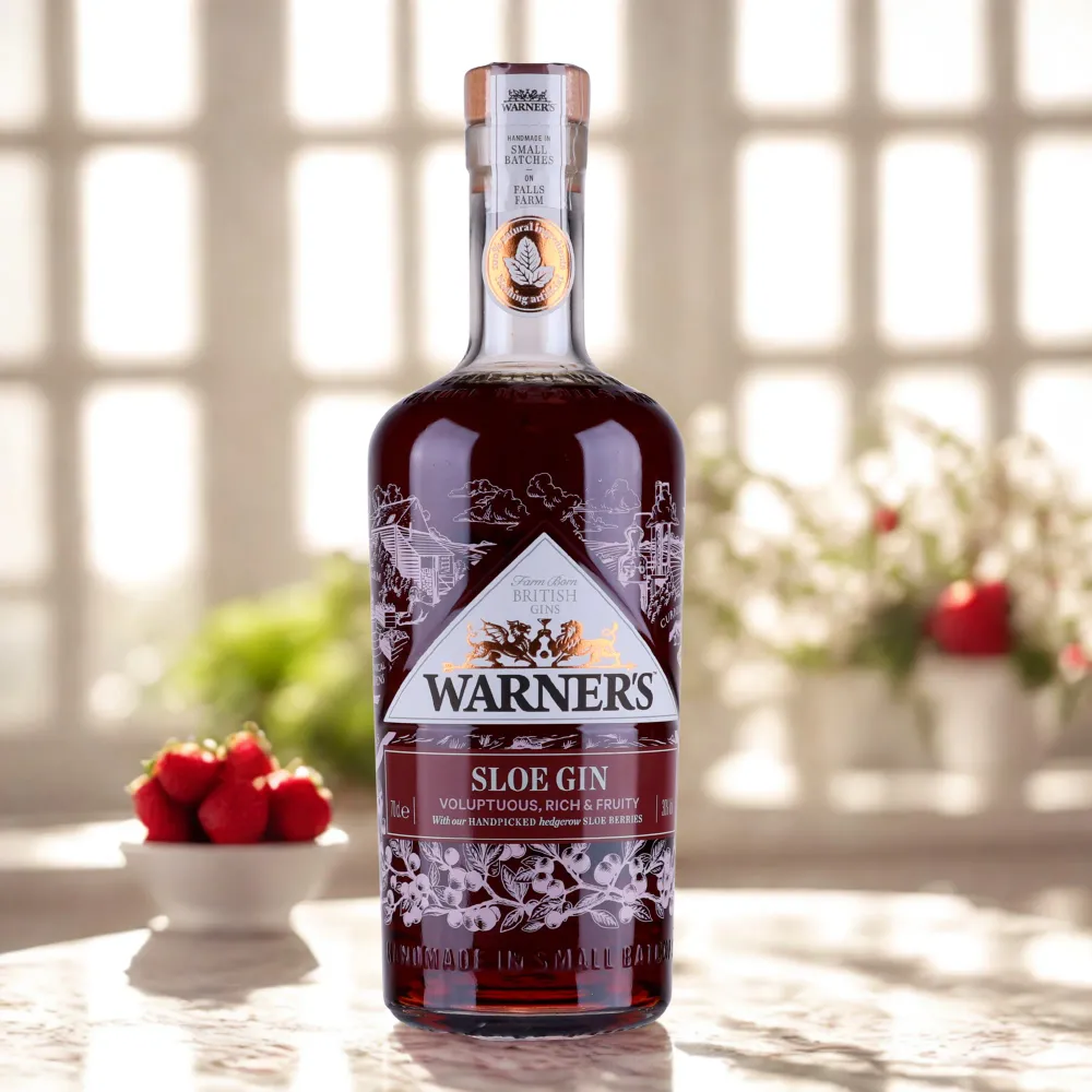Säkerhetsgodkänd Warner Edwards Harrington Sloe Gin