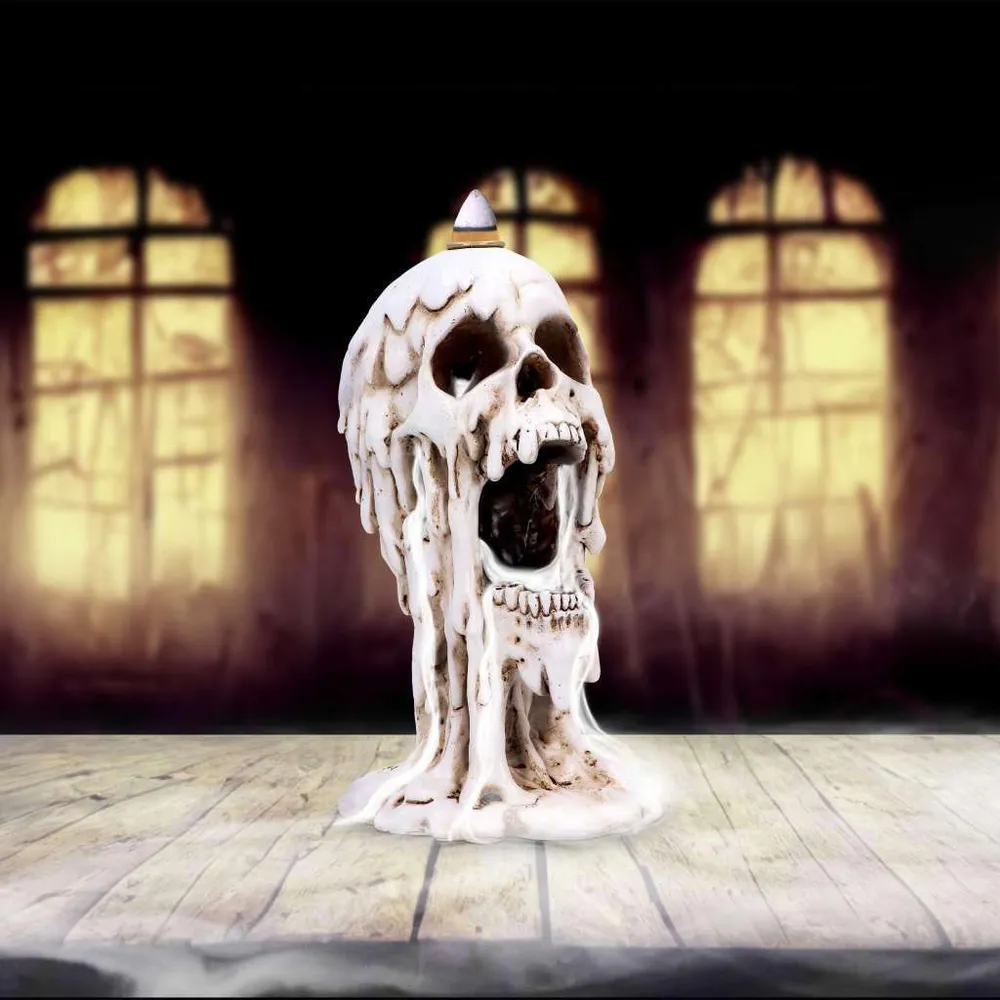 Skull Inbrännande Rökelsebrännare