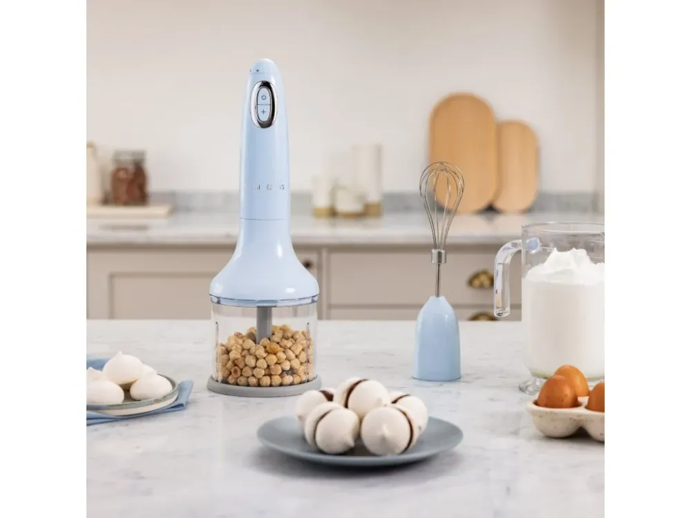 Smeg Handblandare HBF03 700W, med tillbehör, pastell kobolt