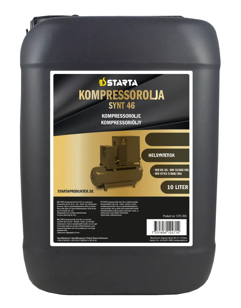 STARTA Kompressorolja Synt 46 1l