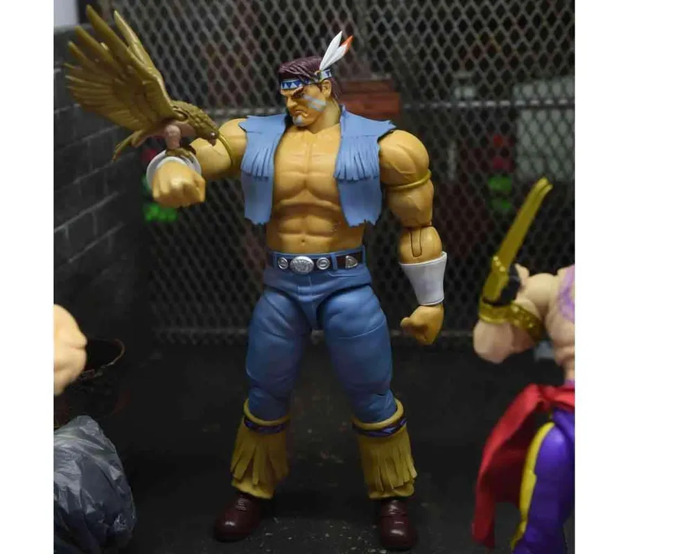Street Fighter 2: Hawk - De Luxe Action Figur Skala 1:12