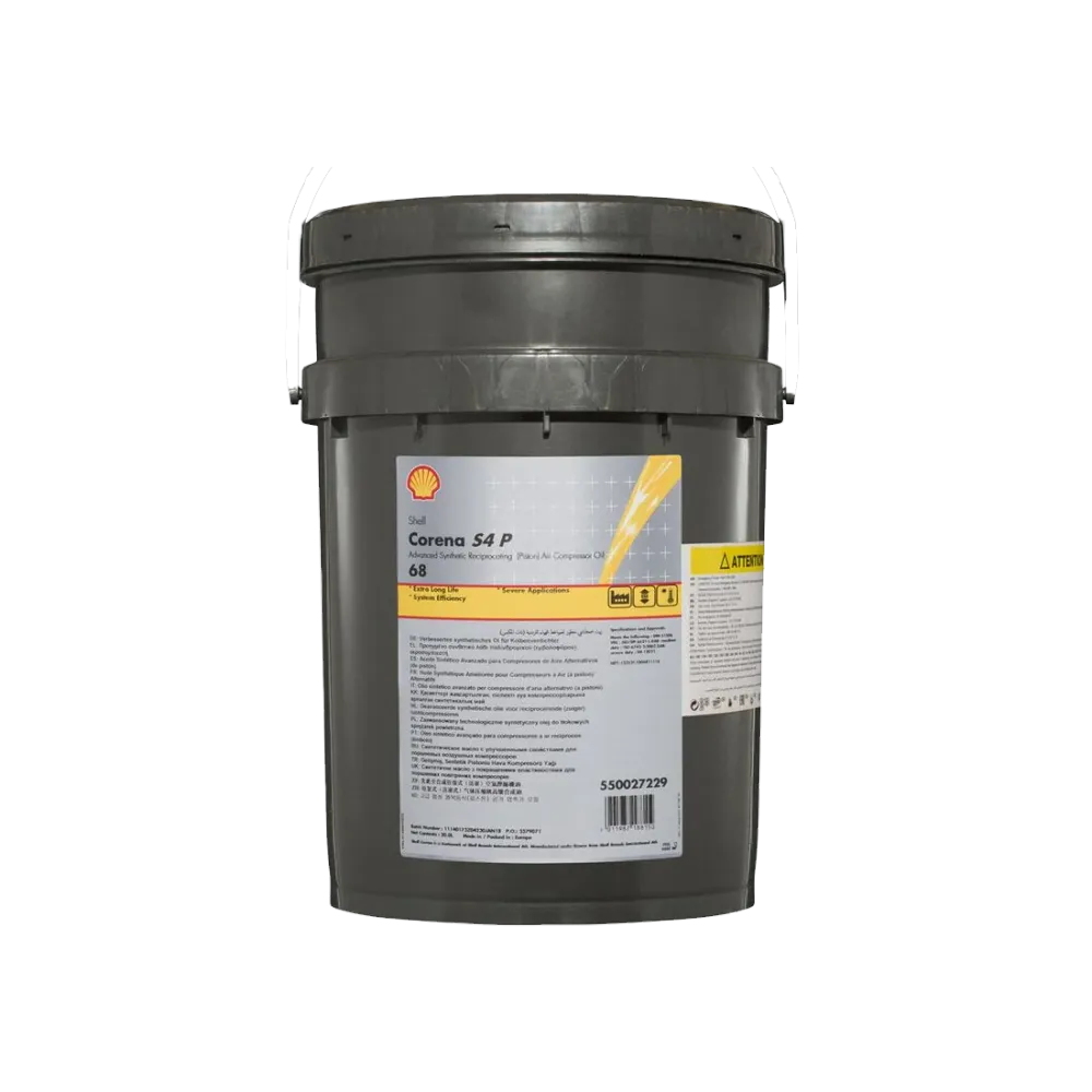 Syntetisk Kolvkompressorolja Shell Corena S4 P 68, 20L